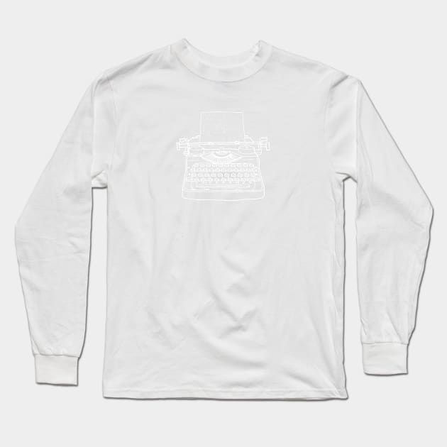 Oliver Be Astonished, White, Transparent Background Long Sleeve T-Shirt by Phantom Goods and Designs